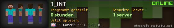 Benutzerleisten 560x90 für 1_INT