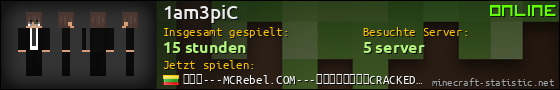 Benutzerleisten 560x90 für 1am3piC
