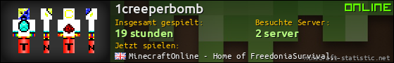 Benutzerleisten 560x90 für 1creeperbomb