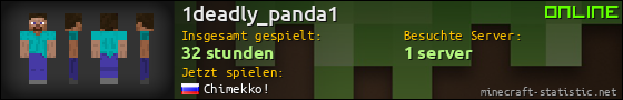 Benutzerleisten 560x90 für 1deadly_panda1