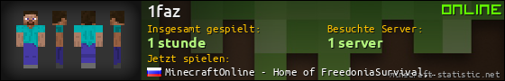 Benutzerleisten 560x90 für 1faz