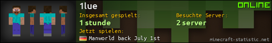 Benutzerleisten 560x90 für 1lue