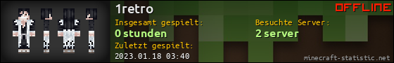 Benutzerleisten 560x90 für 1retro