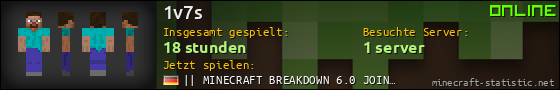 Benutzerleisten 560x90 für 1v7s