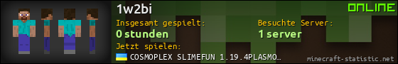 Benutzerleisten 560x90 für 1w2bi