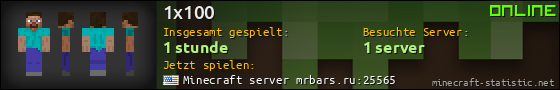 Benutzerleisten 560x90 für 1x100