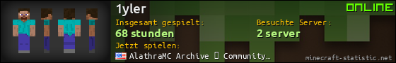 Benutzerleisten 560x90 für 1yler