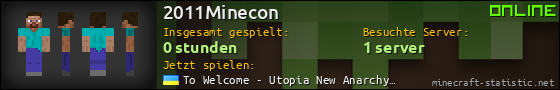 Benutzerleisten 560x90 für 2011Minecon