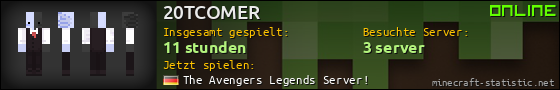 Benutzerleisten 560x90 für 20TCOMER