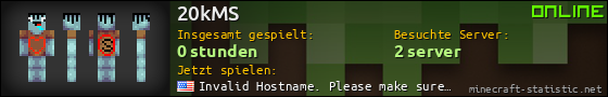 Benutzerleisten 560x90 für 20kMS