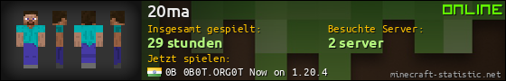 Benutzerleisten 560x90 für 20ma