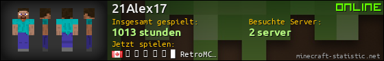 Benutzerleisten 560x90 für 21Alex17