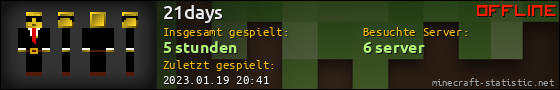 Benutzerleisten 560x90 für 21days