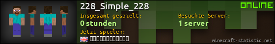 Benutzerleisten 560x90 für 228_Simple_228