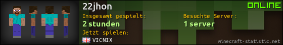 Benutzerleisten 560x90 für 22jhon