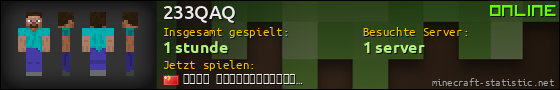 Benutzerleisten 560x90 für 233QAQ