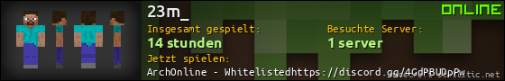Benutzerleisten 560x90 für 23m_