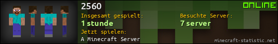 Benutzerleisten 560x90 für 2560