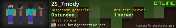 Benutzerleisten 560x90 für 25_7mody