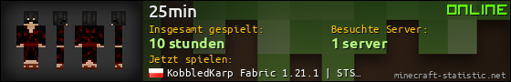 Benutzerleisten 560x90 für 25min