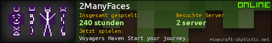 Benutzerleisten 560x90 für 2ManyFaces