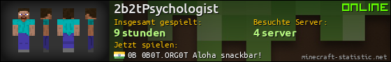 Benutzerleisten 560x90 für 2b2tPsychologist