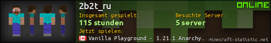 Benutzerleisten 560x90 für 2b2t_ru