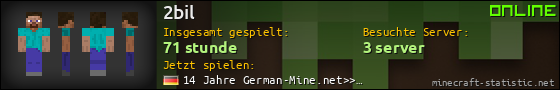 Benutzerleisten 560x90 für 2bil