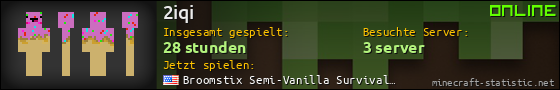 Benutzerleisten 560x90 für 2iqi