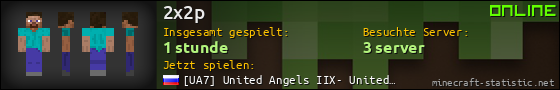 Benutzerleisten 560x90 für 2x2p