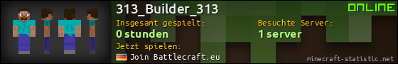 Benutzerleisten 560x90 für 313_Builder_313