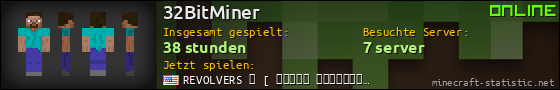 Benutzerleisten 560x90 für 32BitMiner