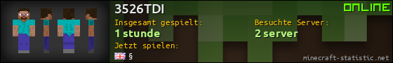 Benutzerleisten 560x90 für 3526TDI