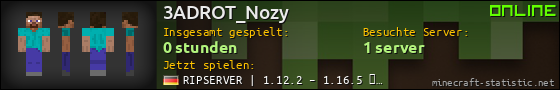 Benutzerleisten 560x90 für 3ADROT_Nozy