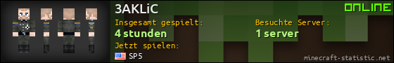 Benutzerleisten 560x90 für 3AKLiC