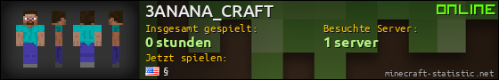 Benutzerleisten 560x90 für 3ANANA_CRAFT