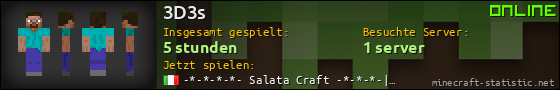 Benutzerleisten 560x90 für 3D3s