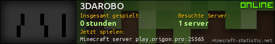 Benutzerleisten 560x90 für 3DAROBO