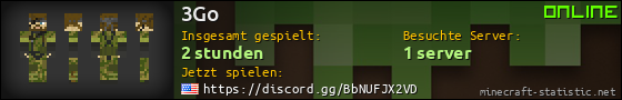 Benutzerleisten 560x90 für 3Go