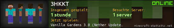 Benutzerleisten 560x90 für 3HKKT