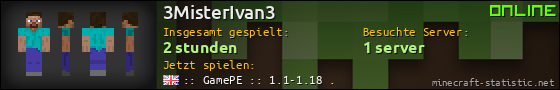 Benutzerleisten 560x90 für 3MisterIvan3