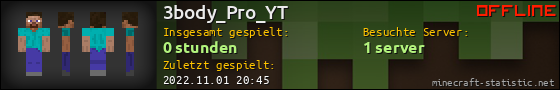 Benutzerleisten 560x90 für 3body_Pro_YT