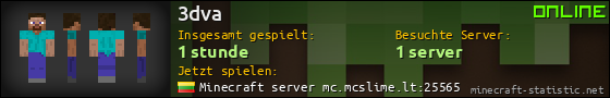 Benutzerleisten 560x90 für 3dva