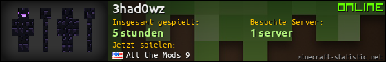 Benutzerleisten 560x90 für 3had0wz
