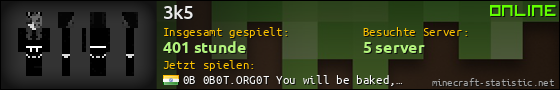 Benutzerleisten 560x90 für 3k5