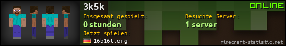 Benutzerleisten 560x90 für 3k5k