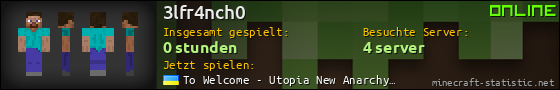 Benutzerleisten 560x90 für 3lfr4nch0