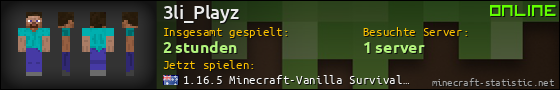 Benutzerleisten 560x90 für 3li_Playz