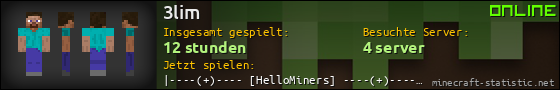 Benutzerleisten 560x90 für 3lim