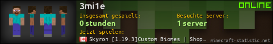 Benutzerleisten 560x90 für 3mi1e
